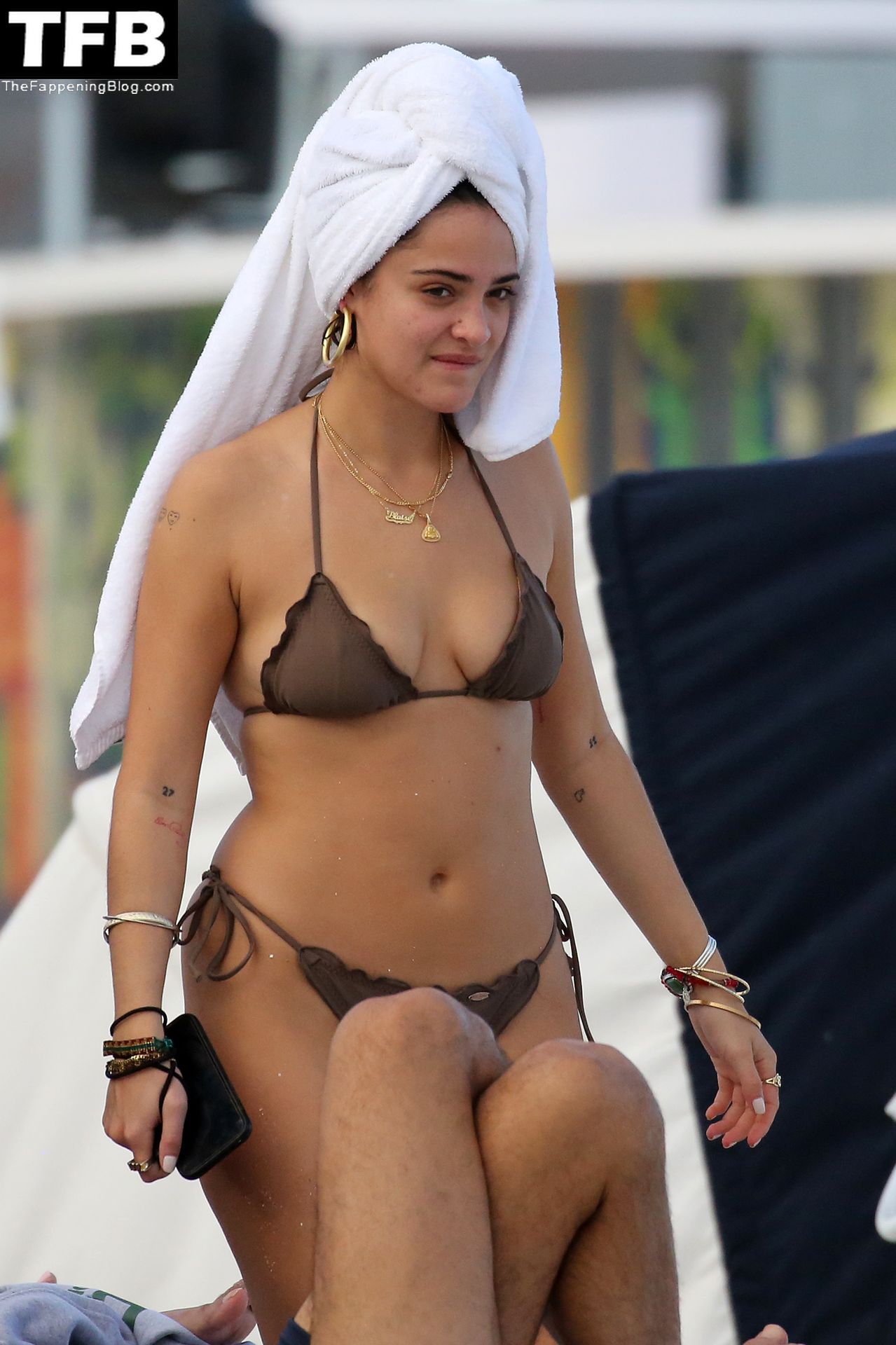 Luna Blaise Flaunts Her Sexy Bikini Body on the Beach in Miami (12 Photos) ...