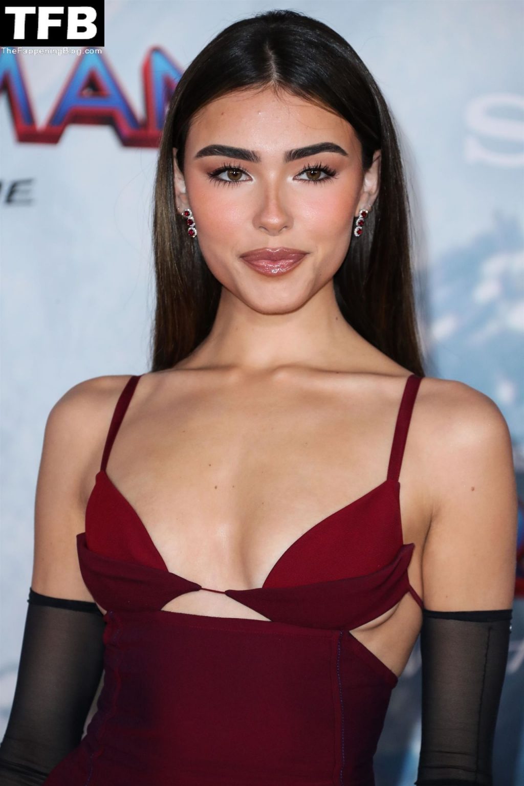 Madison Beer Wows in a Red Dress at the Premiere of “Spider-Man: No Way Home” in LA (93 New Photos + Video)
