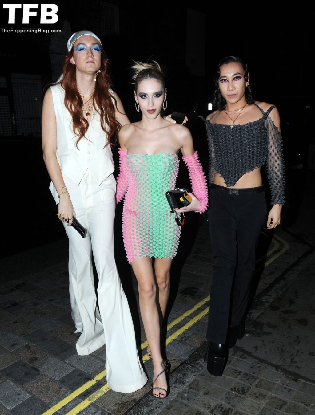 Maxim Magnus is Seen Attending The Fashion Awards 2021 Afterparty in London (6 Photos)