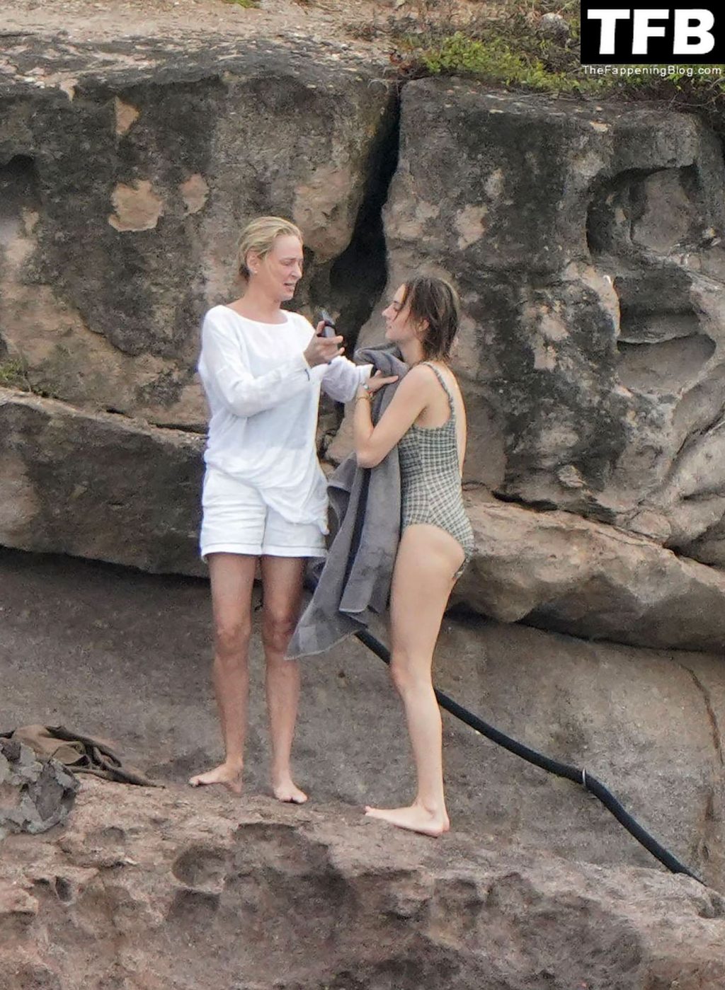 Maya Hawke Goes Nude For A Dip in St Barts (111 Photos)