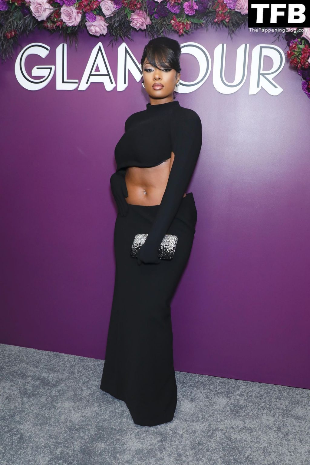 Megan Thee Stallion Looks Hot in Black at the 2021 Glamour Women of the Year Awards (49 Photos)