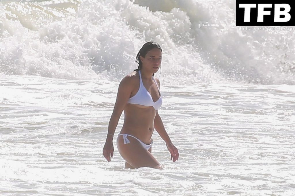 Michelle Rodriguez Flashes Her Nude Tits &amp; Butt in Tulum (47 Photos)