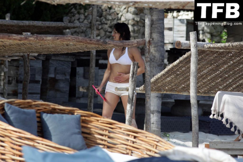 Michelle Rodriguez Shows Off Her Body While Taking a Dip with a Mystery Blonde in Mexico (49 Photos)