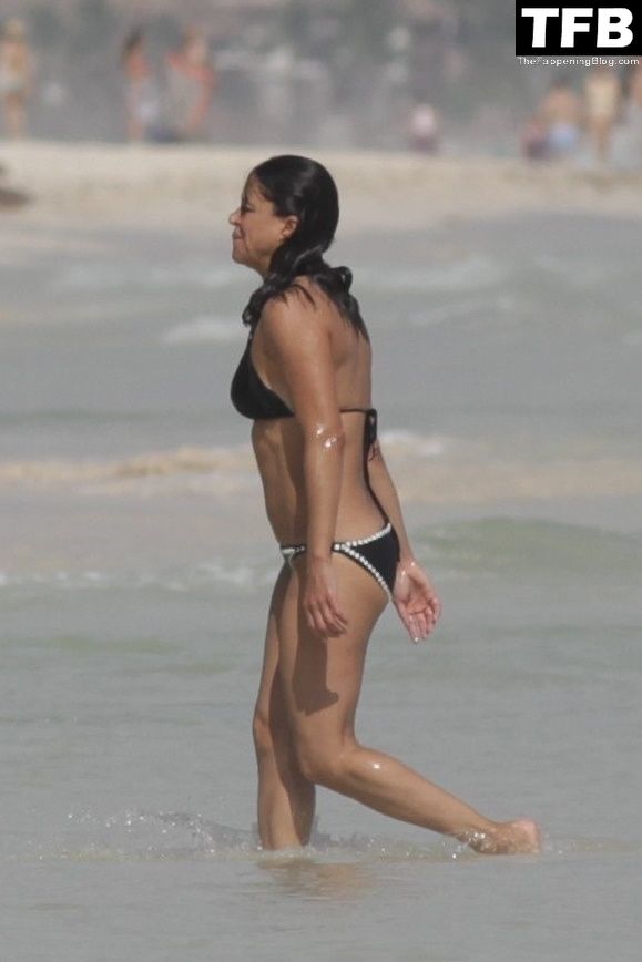 Michelle Rodriguez Spends Her Holiday Season Soaking Up the Sun on the Sandy Shores of Tulum (62 Photos)