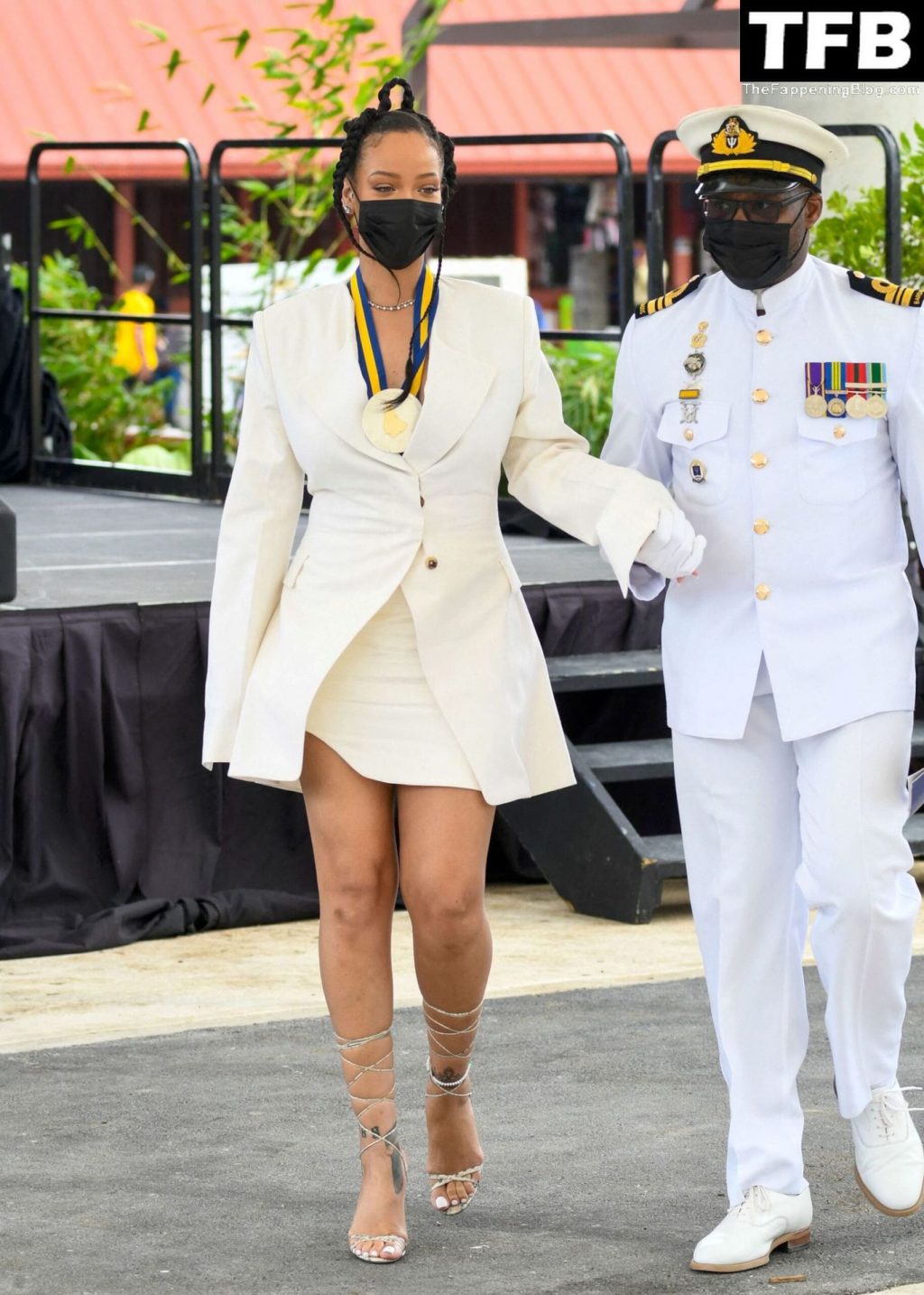 Rihanna Flaunts Her Sexy Tits &amp; Legs in Bridgetown (30 Photos)