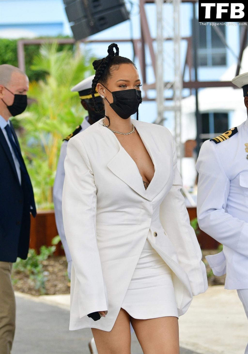 Rihanna Flaunts Her Sexy Tits &amp; Legs in Bridgetown (30 Photos)
