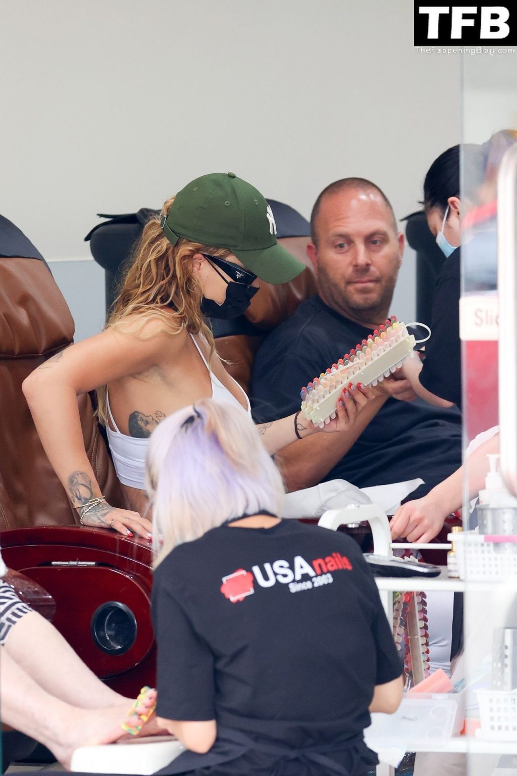 Busty Rita Ora Leaves a Nail Salon in Double Bay (28 Photos)