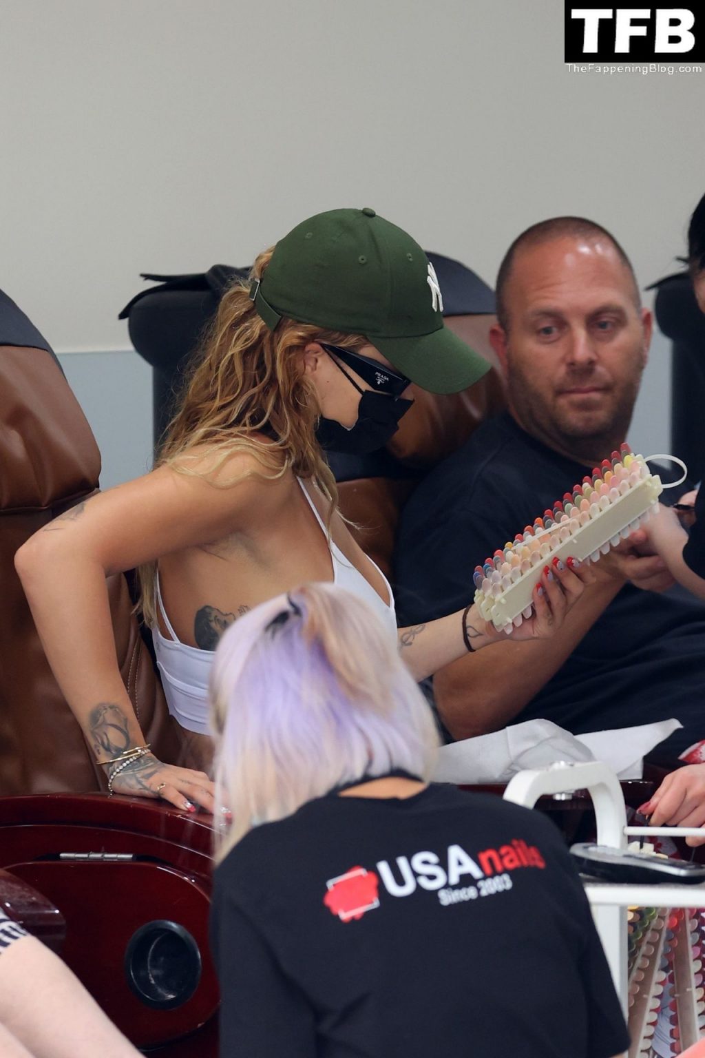 Busty Rita Ora Leaves a Nail Salon in Double Bay (28 Photos)