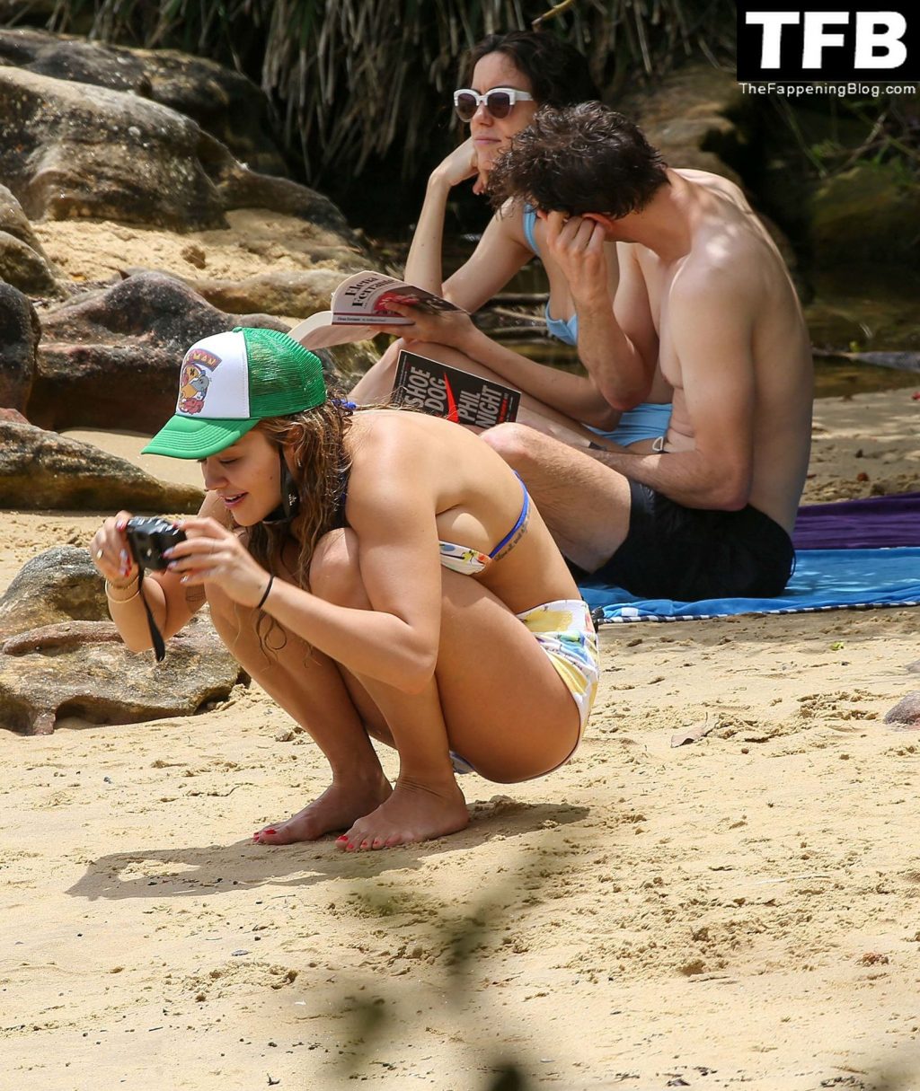 Rita Ora Enjoys a Day on Sydney’s Rose Bay Beach (30 Photos)