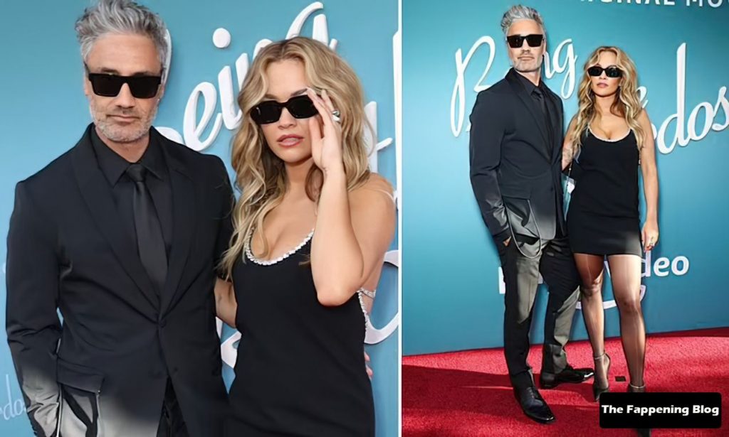 Rita Ora Stuns in a Sexy Black Dress at the ‘Being The Ricardos’ Premiere in Sydney (69 Photos)