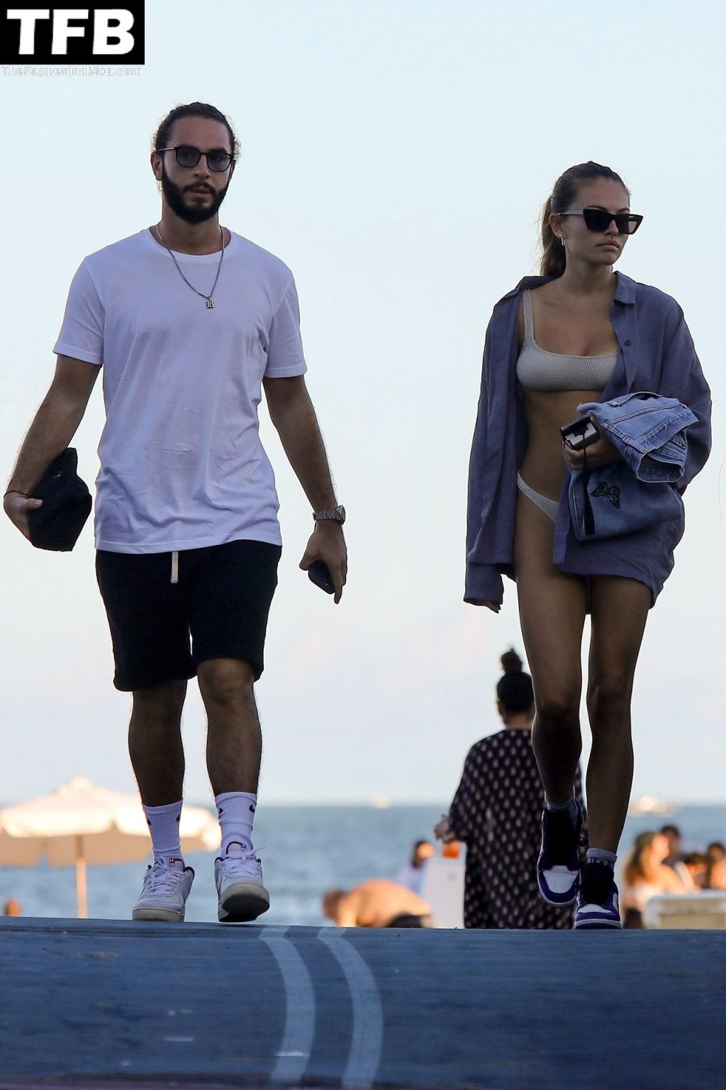 Thylane Blondeau &amp; Benjamin Attal are All About Beach Life (12 Photos)