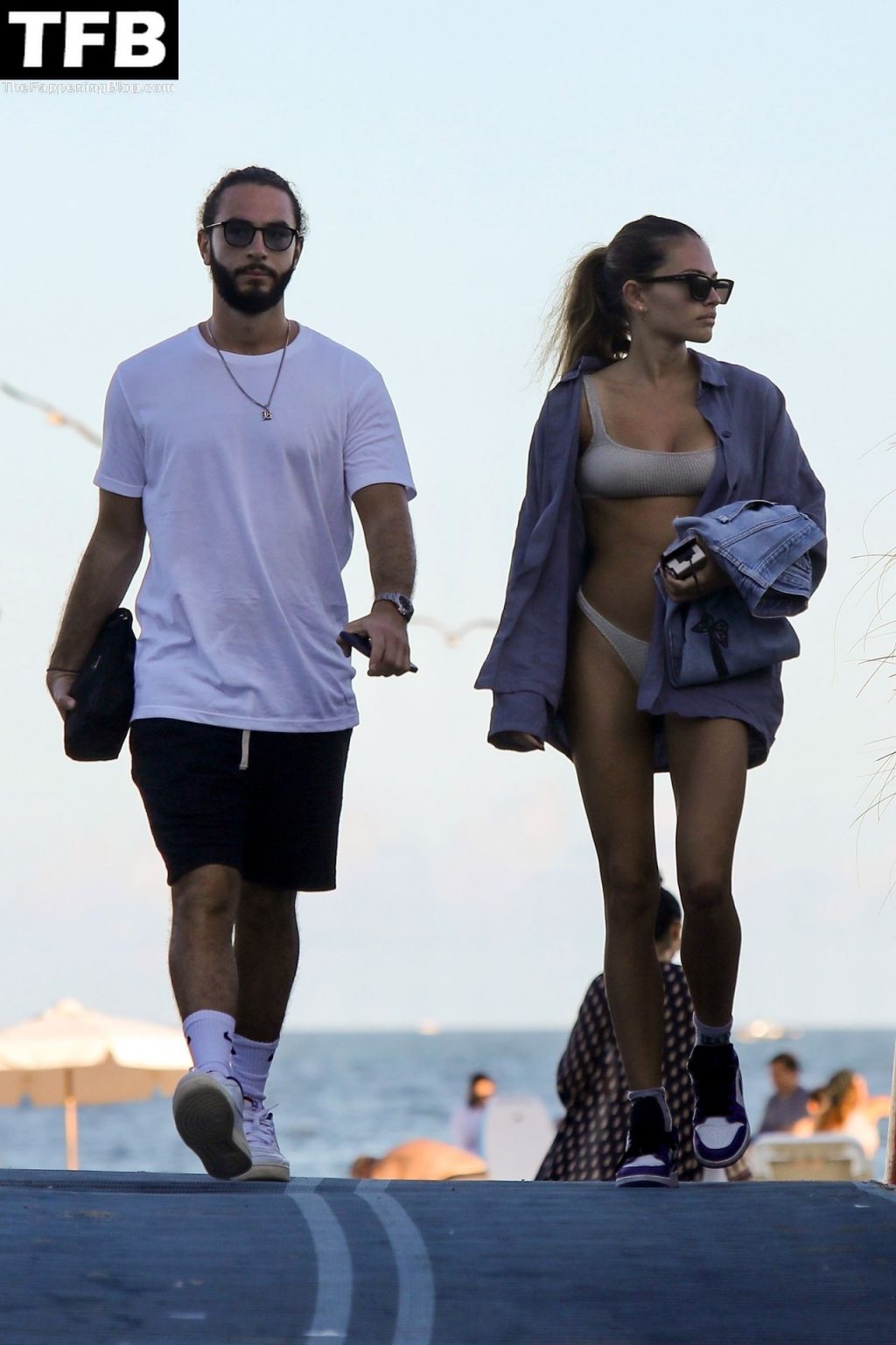 Thylane Blondeau &amp; Benjamin Attal are All About Beach Life (12 Photos)