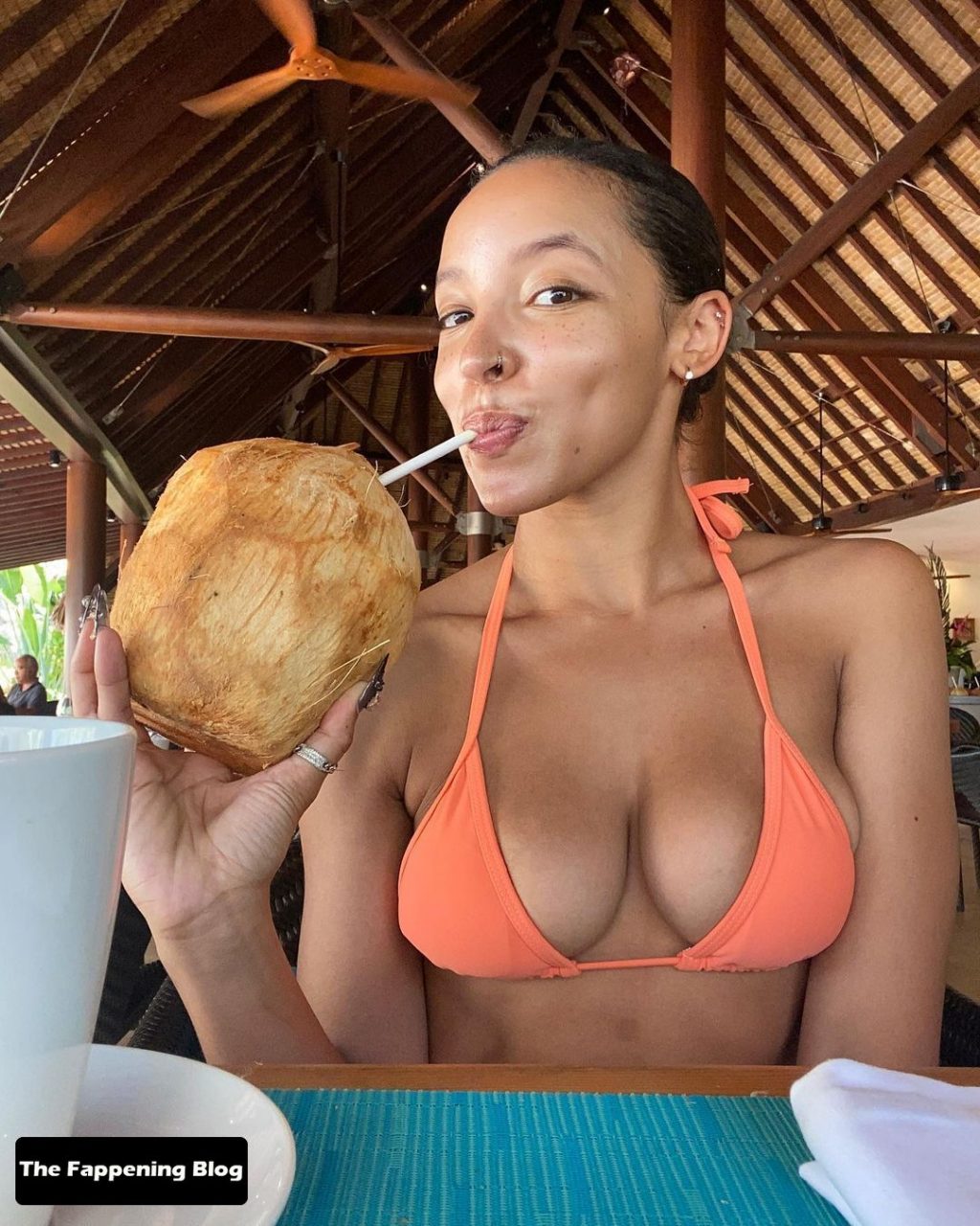 Tinashe Flaunts Her Tits (2 Photos)