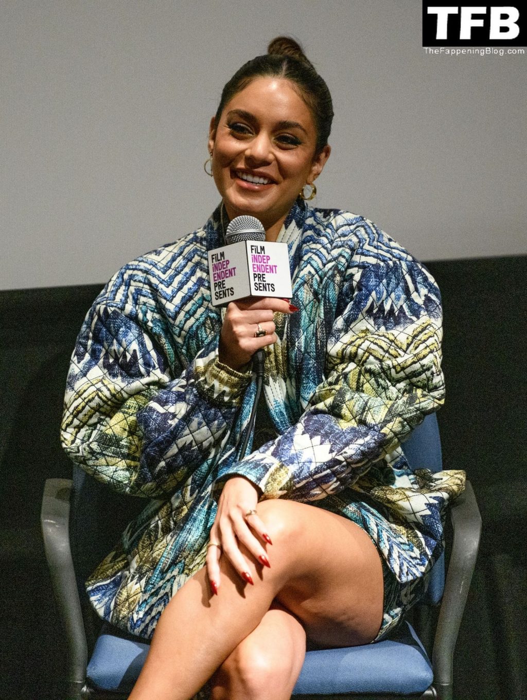 Vanessa Hudgens Flashes Her Sexy Legs at the Film Independent Screening of “Tick, Tick… Boom!” at The Landmark in LA (24 Photos)