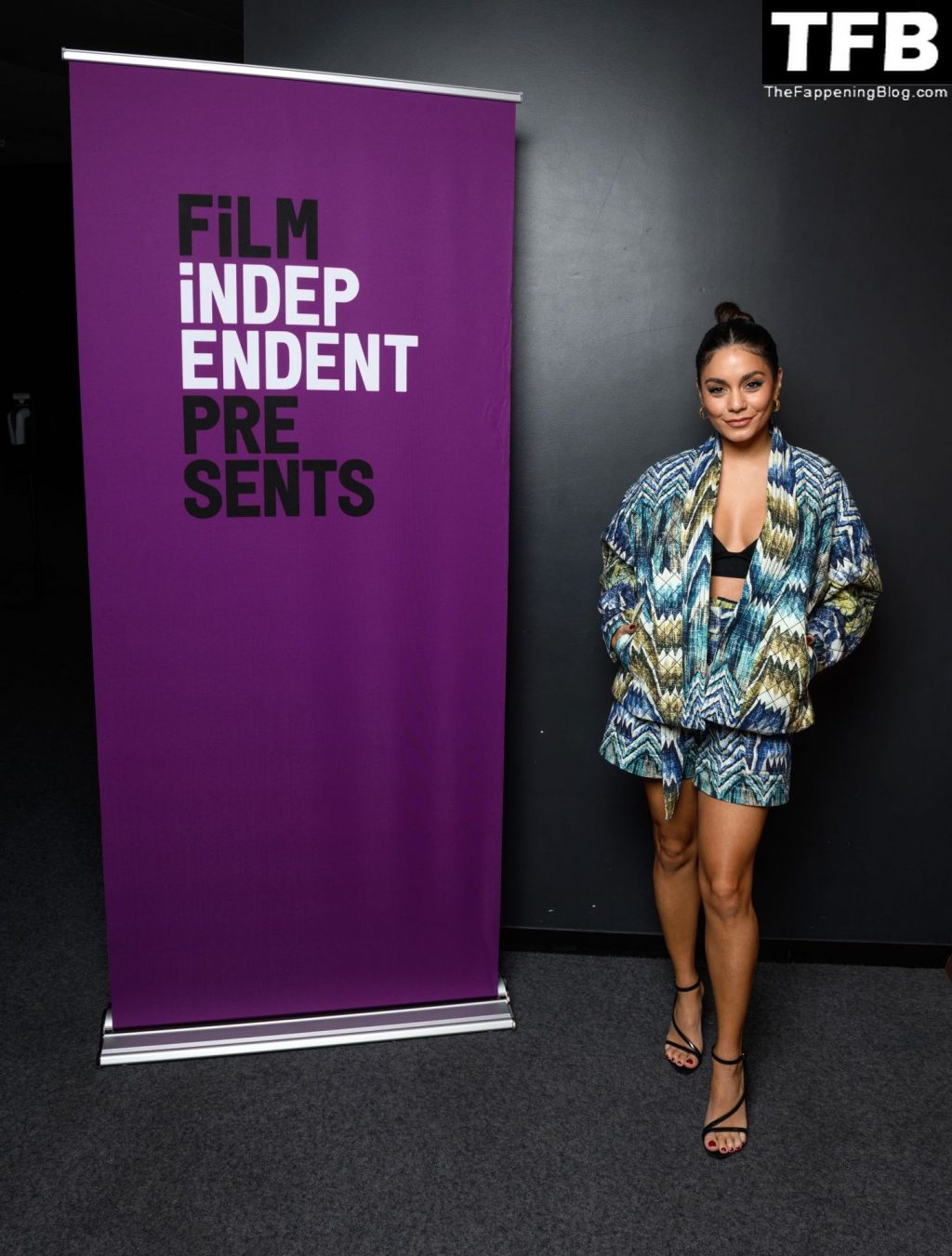 Vanessa Hudgens Flashes Her Sexy Legs at the Film Independent Screening of “Tick, Tick… Boom!” at The Landmark in LA (24 Photos)