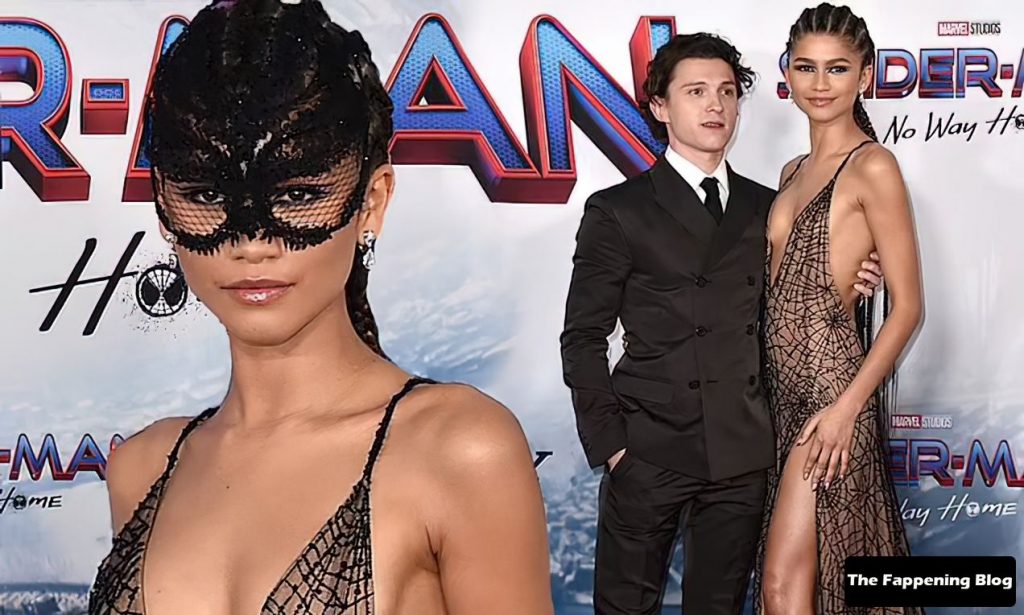 Zendaya Flaunts Her Small Tits at the LA Premiere of “Spider-Man: No Way Home” (41 Photos)
