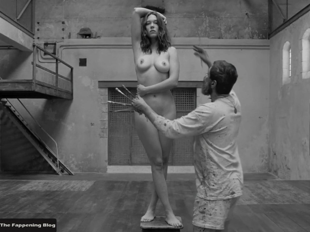 Léa Seydoux Full Frontal Nude – The French Dispatch (6 Pics + Video)