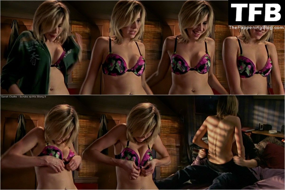 Sarah Chalke Sexy Topless (37 Photos) .