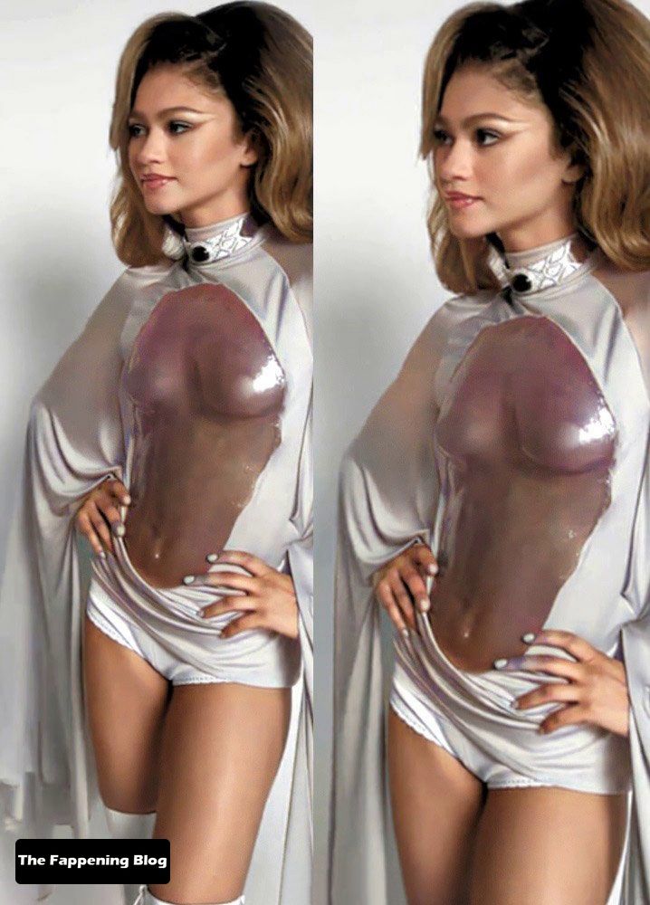 Zendaya Flaunts Her Tits For Interview Magazine (10 Pics + Video)