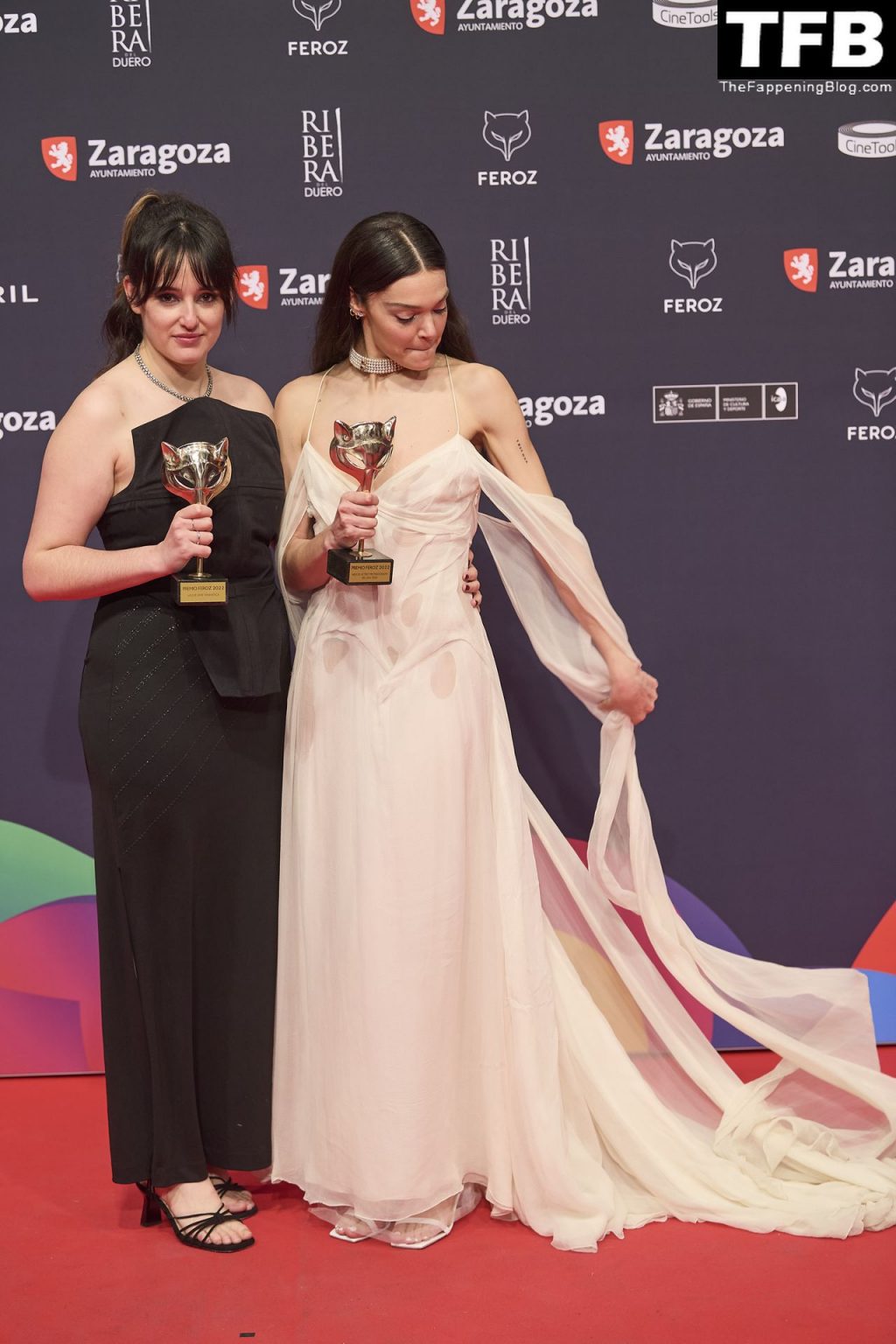 Ana Rujas Flashes Her Nude Tit at the Feroz Award 2022 (36 Photos)