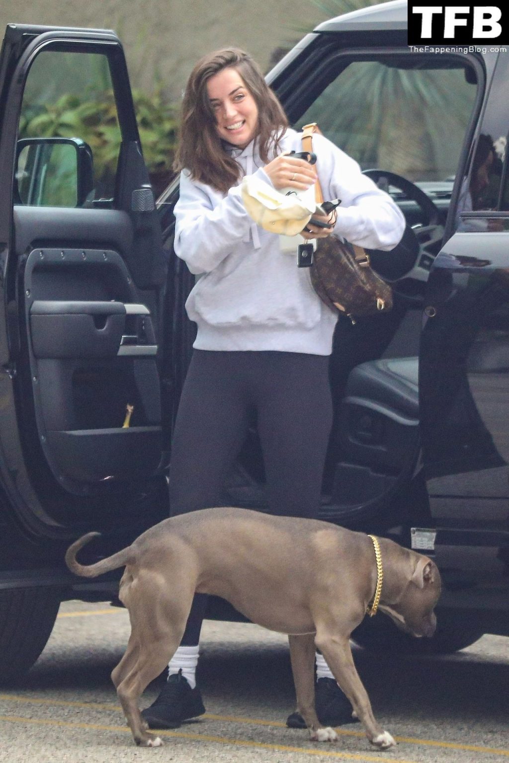 Ana de Armas Gets a Warm Welcome From Her Friend’s Pitbull (38 Photos)