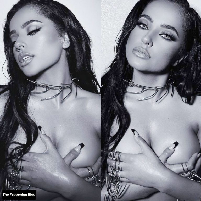 Becky G Topless 3 Photos Thefappening 