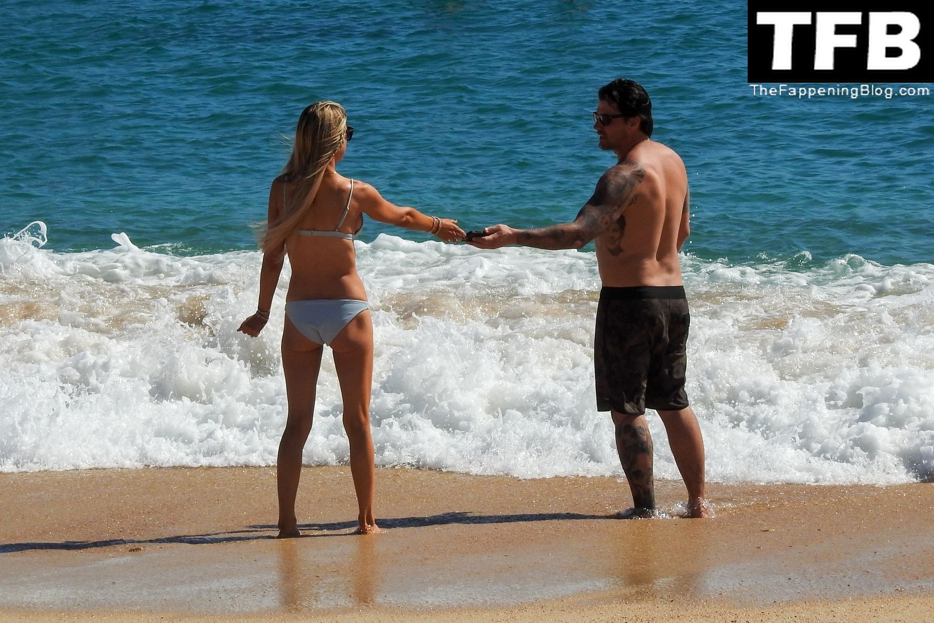 Christina Haack Wears a Band with Her Engagement Ring During Cabo Vacation ...