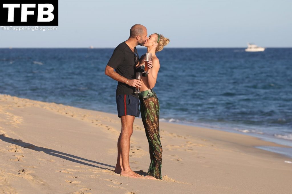 Christine Quinn Enjoys a PDA Session with Her Husband on the Beach in Cabo (42 Photos)