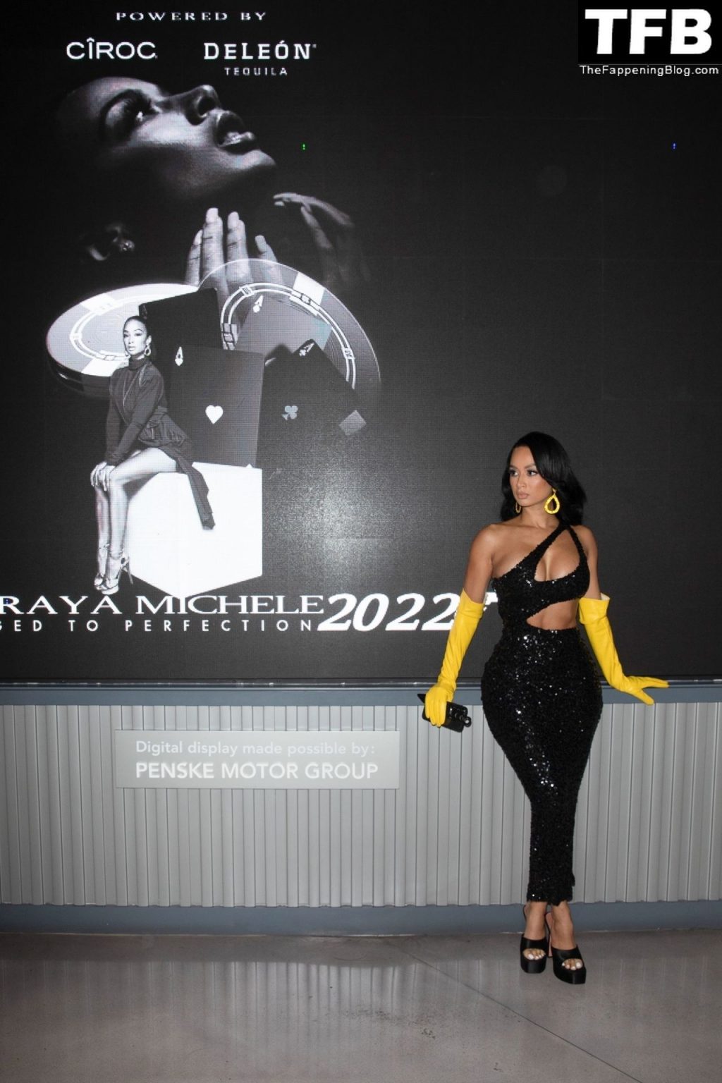 Draya Michele and BF Tyrod Taylor Celebrate Draya’s Birthday at 007 Themed Party in LA (24 Photos)