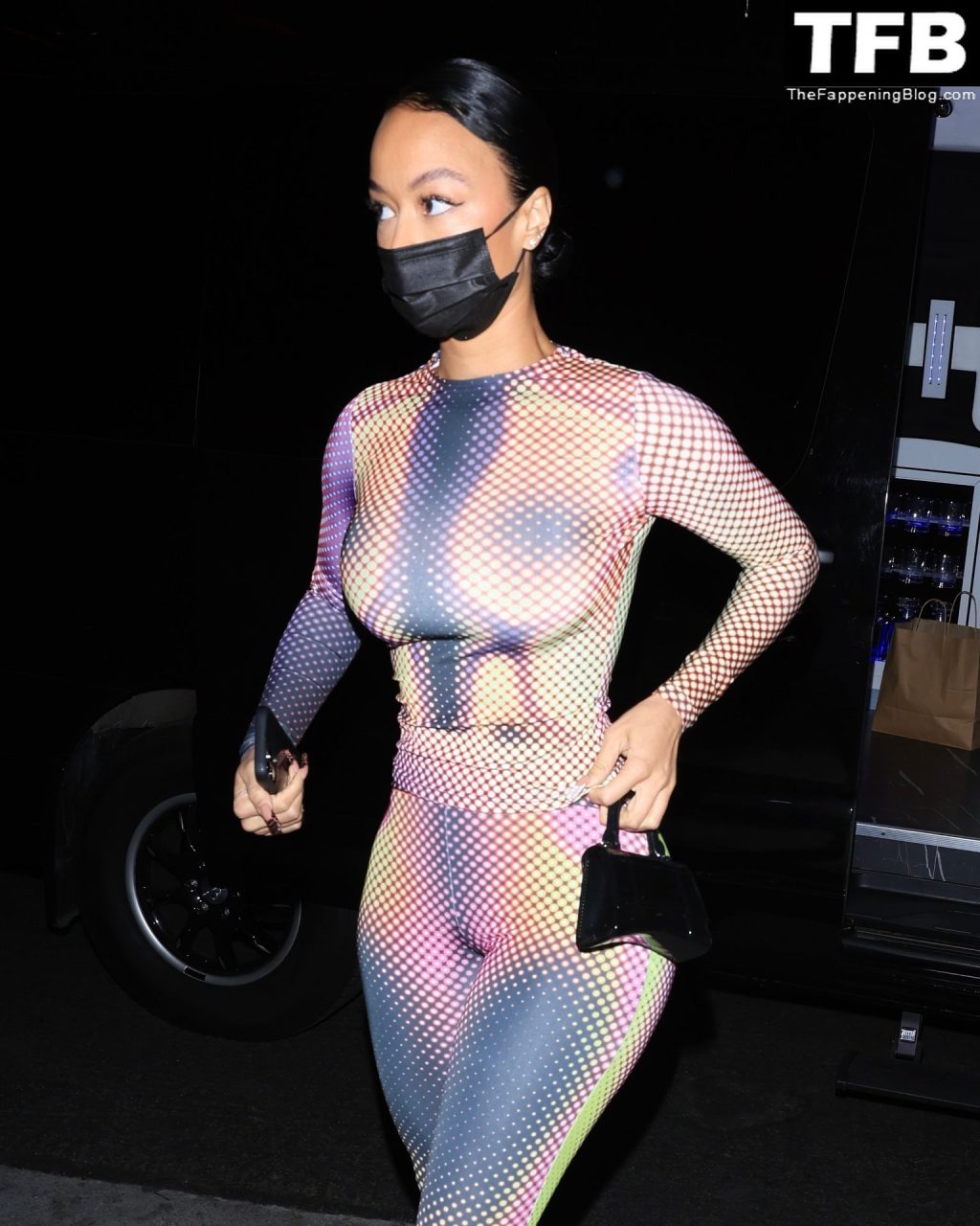 Draya Michele Flaunts her Curvy Figure at TAO in LA (26 Photos)