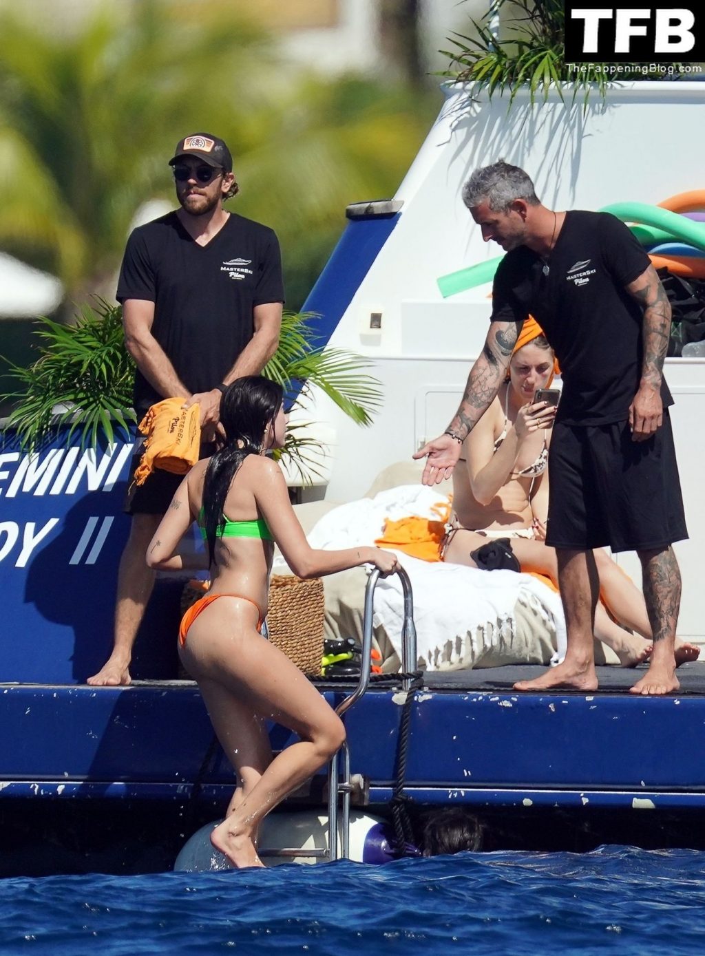 Dua Lipa Shows Off Her Bikini Body &amp; Tits While on Holiday in St Barts (83 Photos)