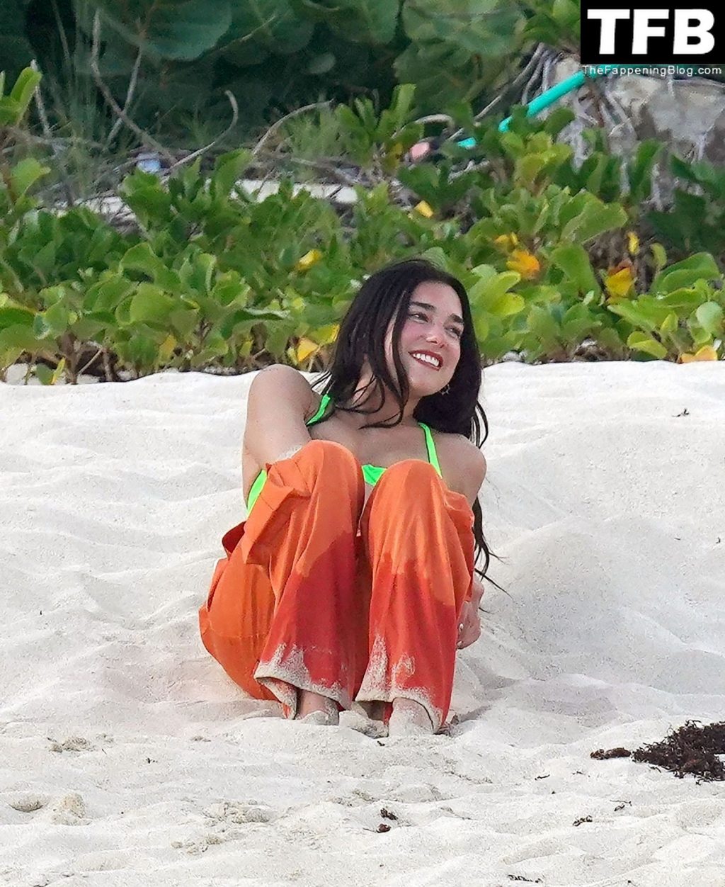 Dua Lipa Shows Off Her Bikini Body &amp; Tits While on Holiday in St Barts (83 Photos)