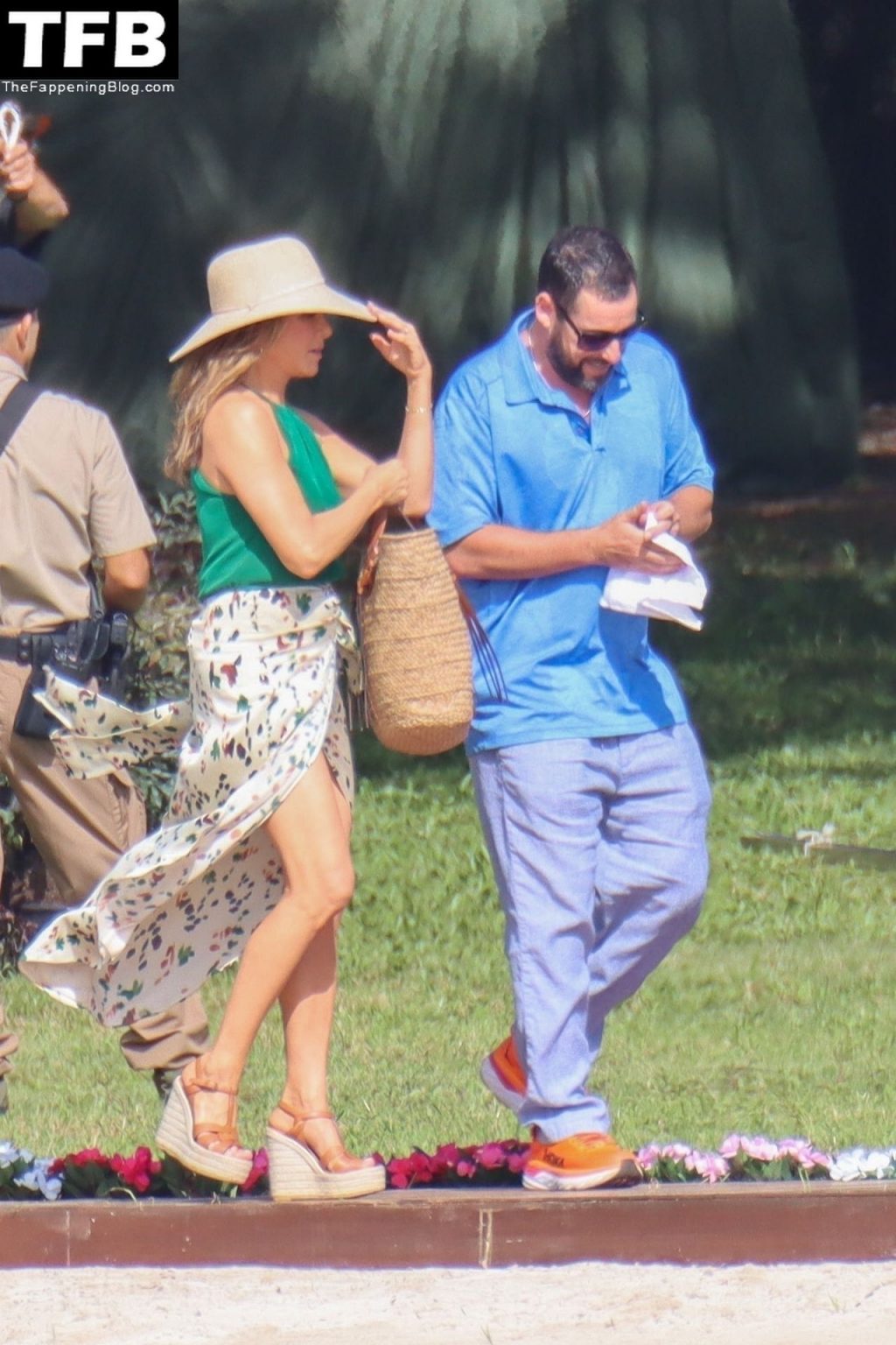 Jennifer Aniston &amp; Adam Sandler are Spotted on the Set of Netflix’s ‘Murder Mystery 2’ For the First Time (86 Photos)