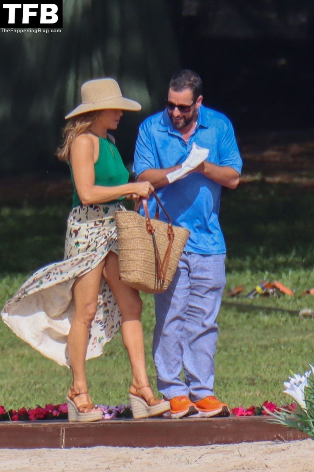 Jennifer Aniston &amp; Adam Sandler are Spotted on the Set of Netflix’s ‘Murder Mystery 2’ For the First Time (86 Photos)