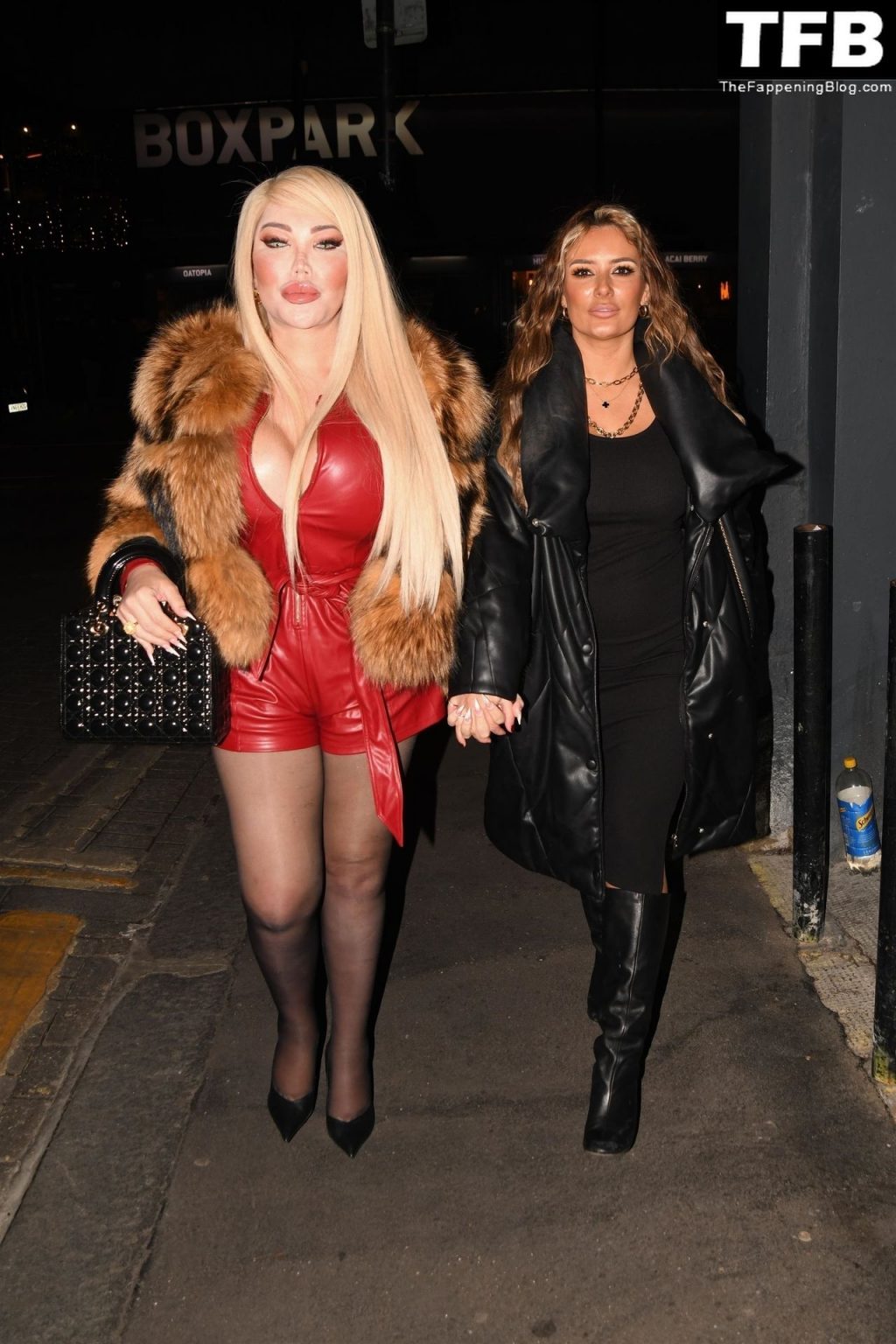 Jessica Alves and a Friend Head to Shoreditch House on Her Return to London (38 Photos)