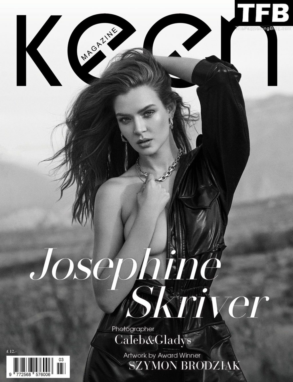 Josephine Skriver Sexy &amp; Topless – Keen Magazine January 2022 Issue (5 Photos)