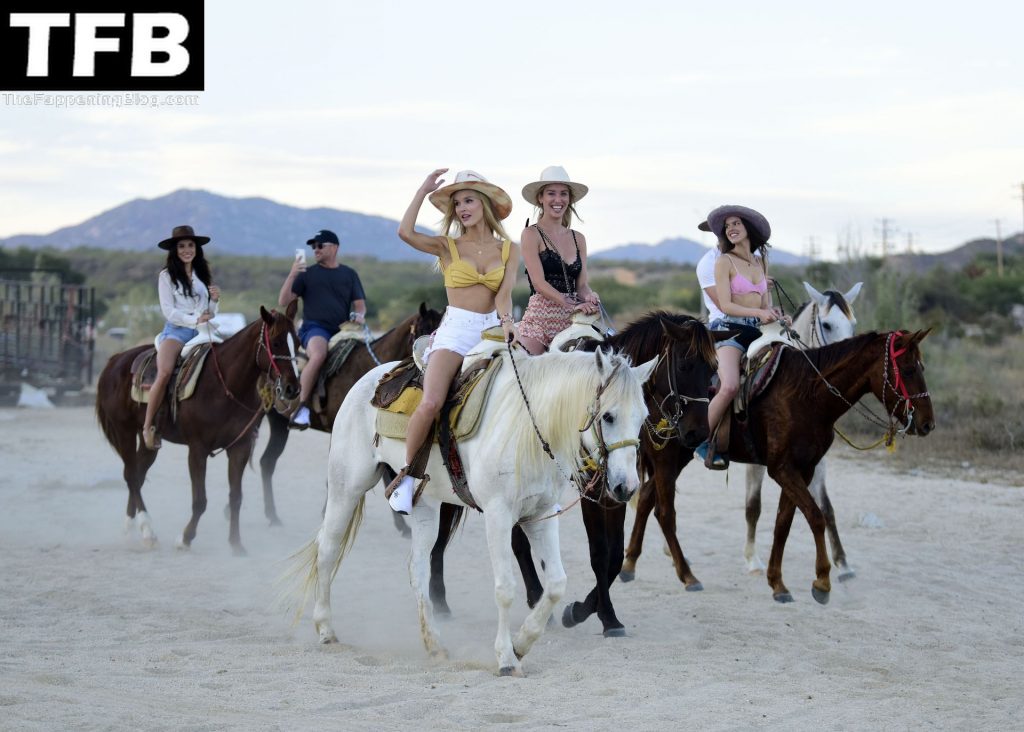 Joy Corrigan is Pictured Taking a Horseback Ride in in Cabo San Lucas (90 Photos)