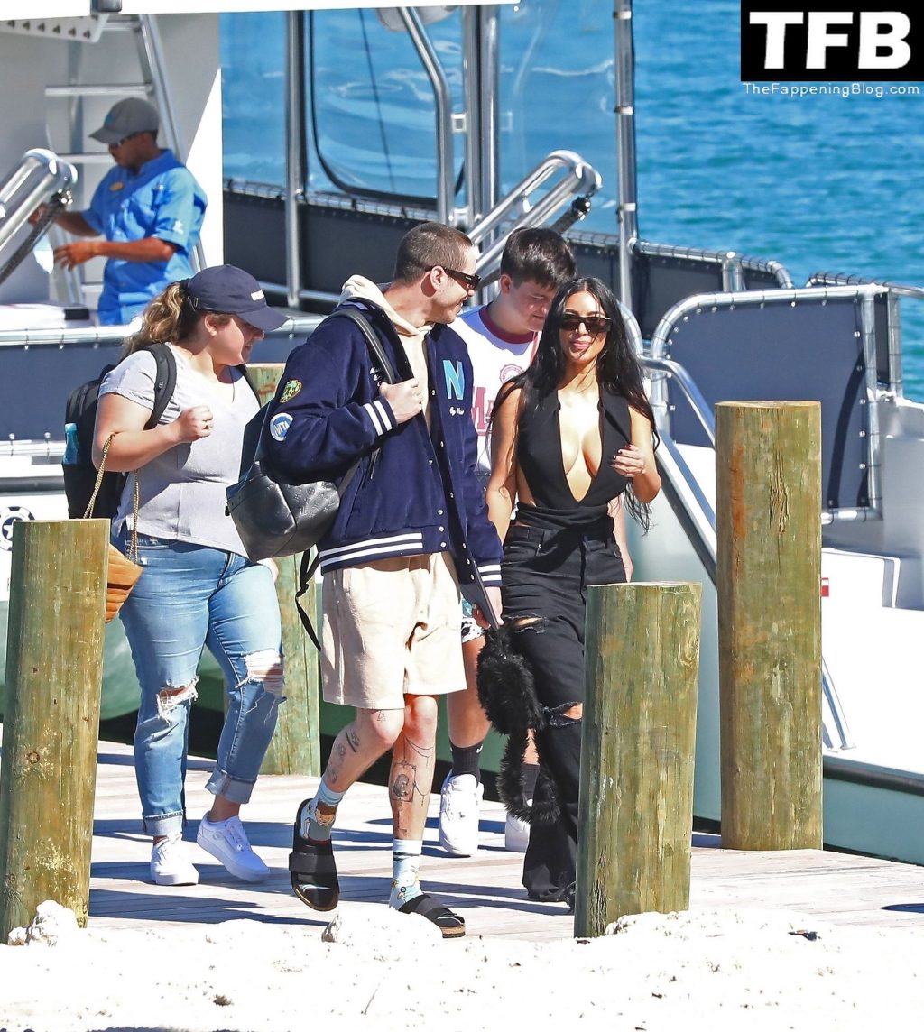 Kim Kardashian &amp; Pete Davidson Bring Their Whirlwind Romance to the Bahamas (40 Photos)