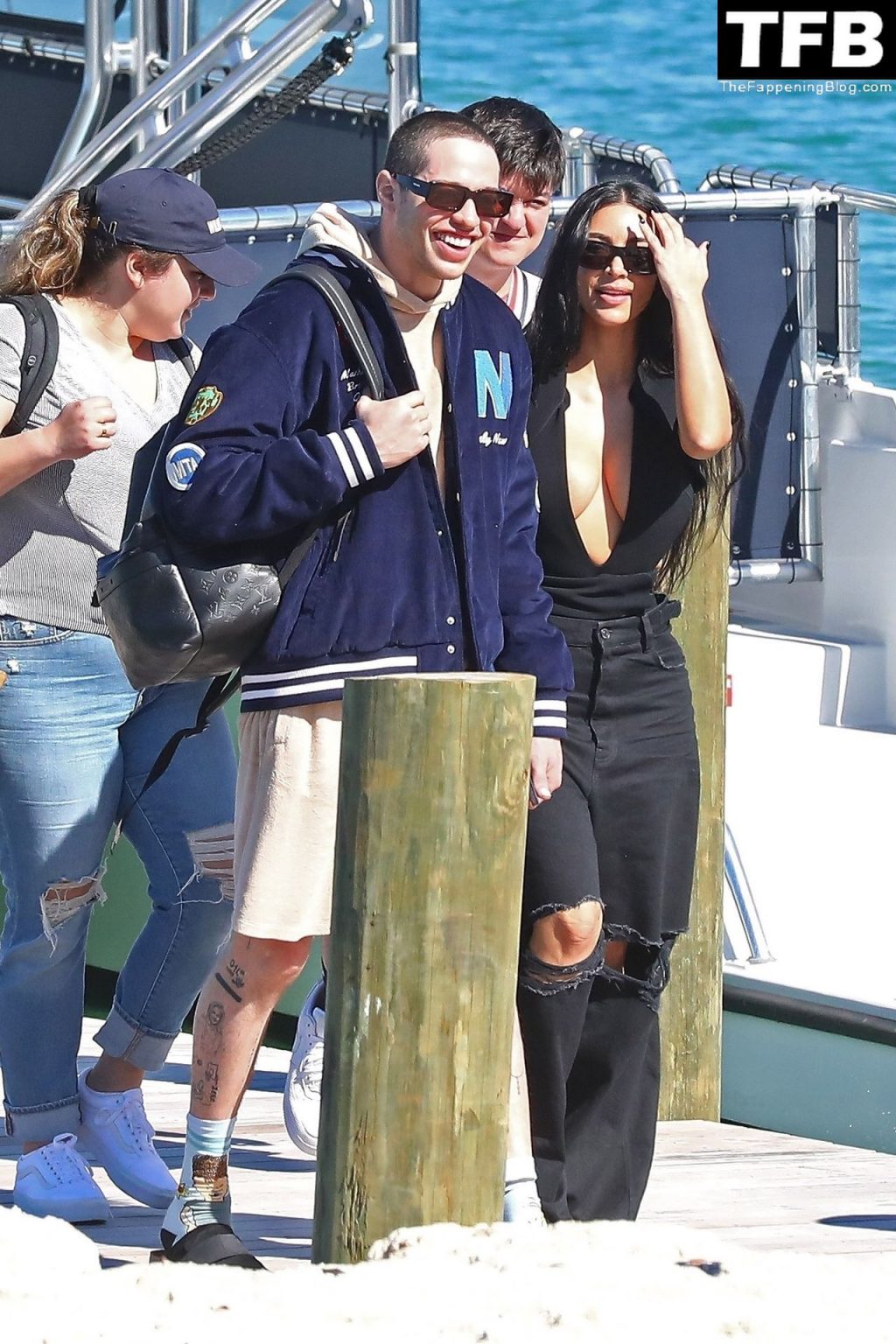 Kim Kardashian &amp; Pete Davidson Bring Their Whirlwind Romance to the Bahamas (40 Photos)