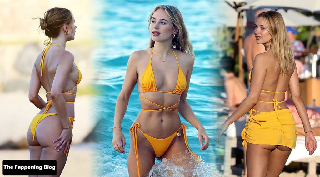 Kimberley Garner Looks Hot During Her Holidays in the Caribbean Island of St Barts (31 Photos)