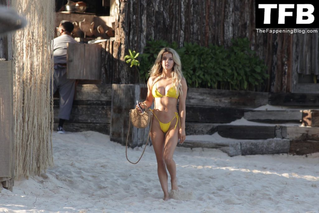 Lindsay Brewer Looks Hot in a Yellow Bikini (38 Photos)