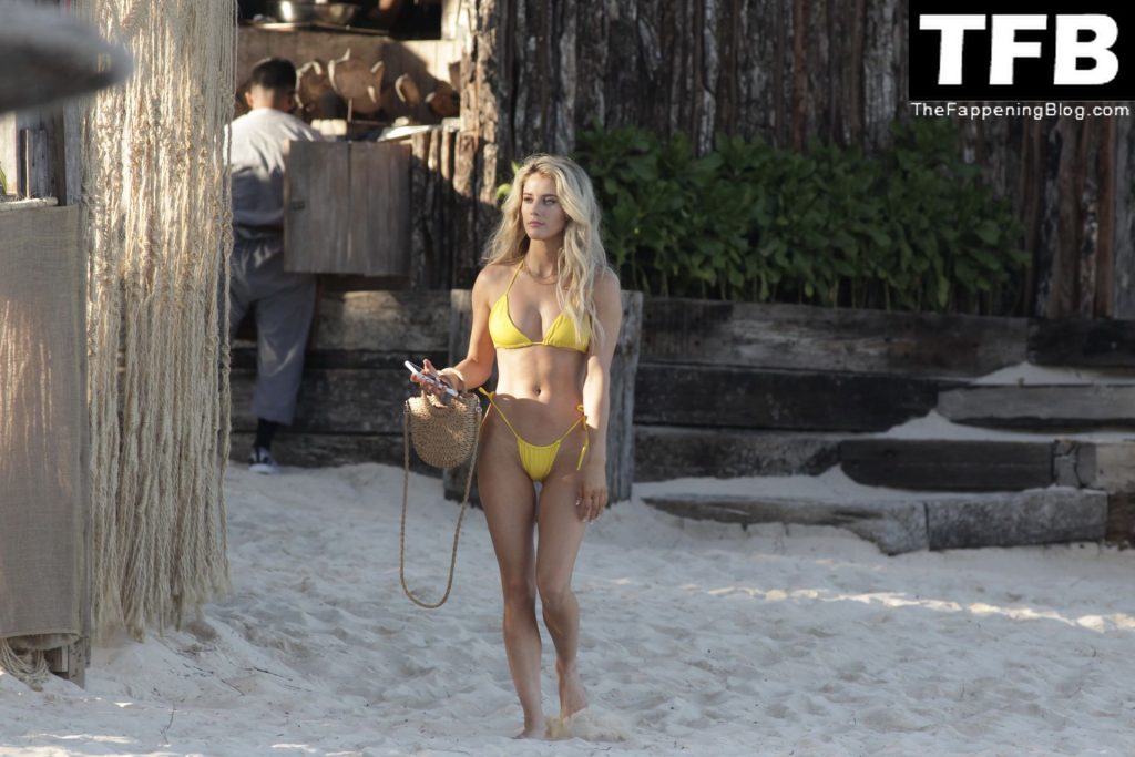 Lindsay Brewer Looks Hot in a Yellow Bikini (38 Photos)