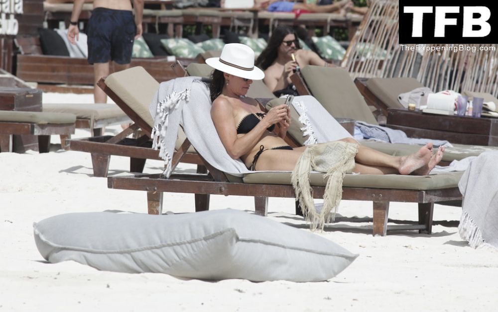 Luann de Lesseps Hits the Beach in Mexico (43 Photos)