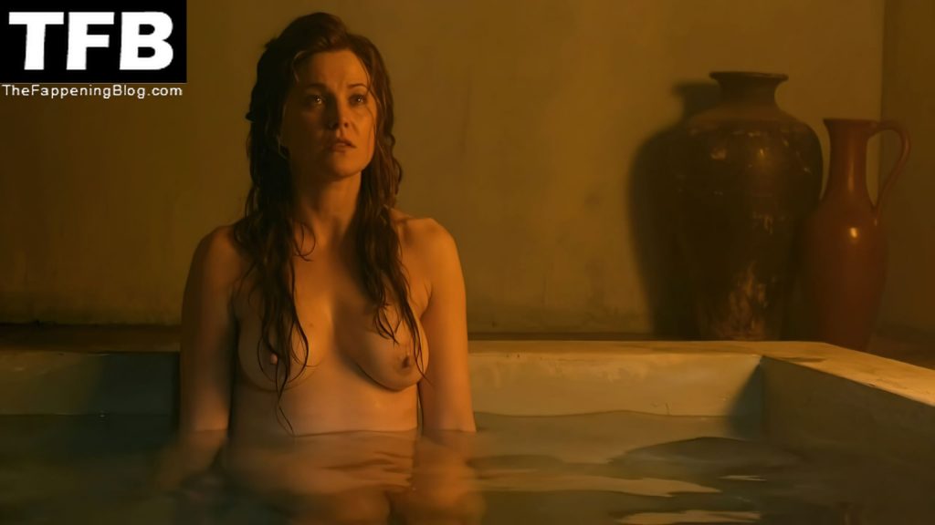 Lucy Lawless, Viva Bianca Nude – Spartacus: Vengeance (4 Pics + Video)