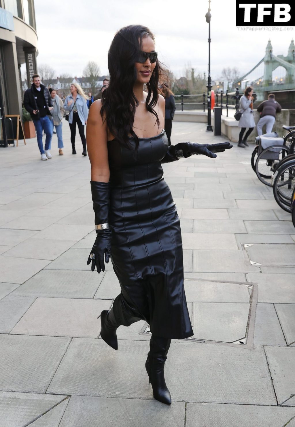 Maya Jama Looks Sensational After Filming the John Bishop Show in London (19 Photos)