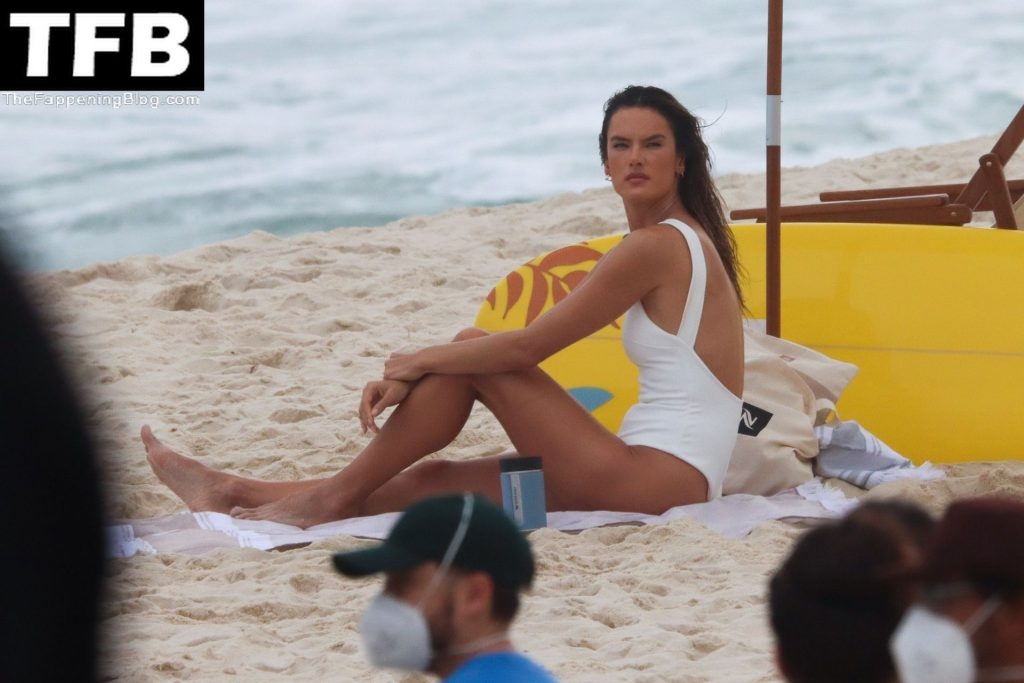 Sexy Alessandra Ambrosio Wows on the Beach in Brazil For a Shoot with Nespresso (110 Photos)