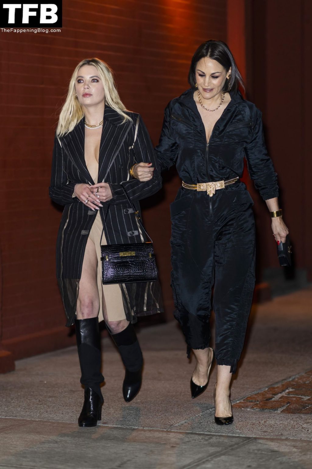 Ashley Benson and a Girlfriend Look Fashionable as They Head to Dinner in NYC (5 Photos)