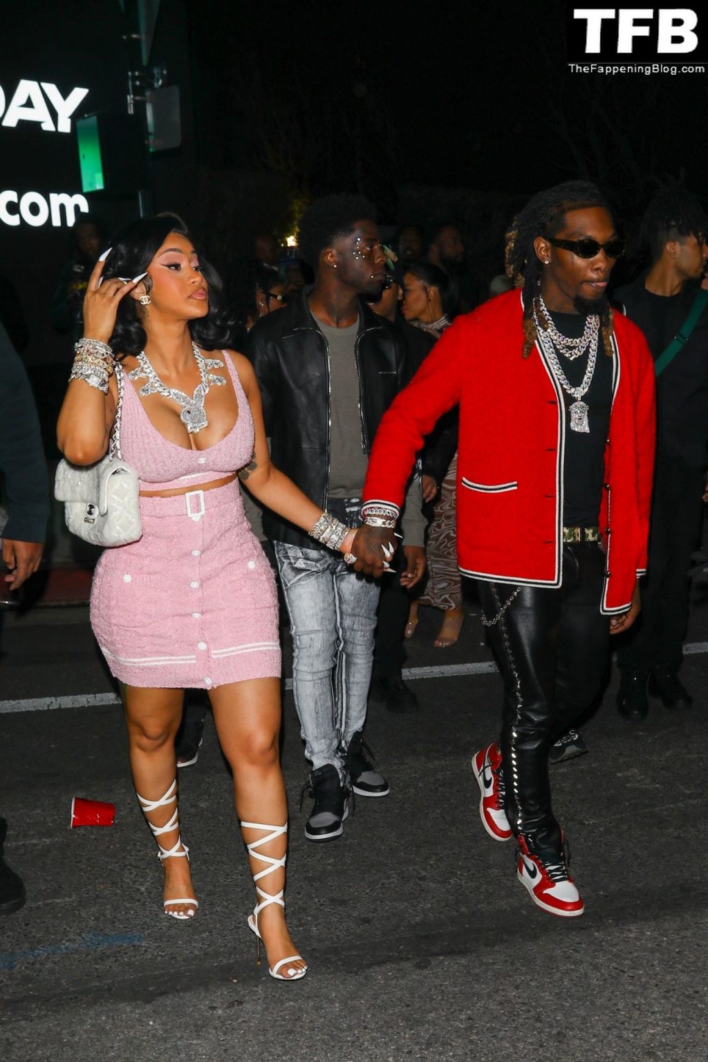 Cardi B &amp; Offset Step Out Together at The Drake Concert in West Hollywood (53 Photos)
