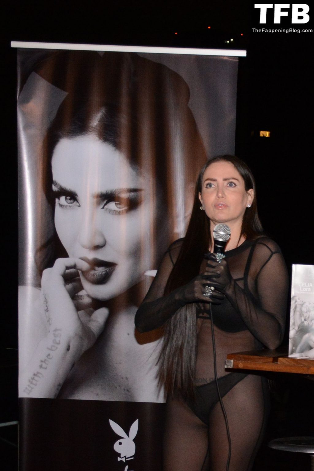 Busty Celia Lora Celebrates 10th Anniversary of Playboy Magazine Latin America (22 Photos)