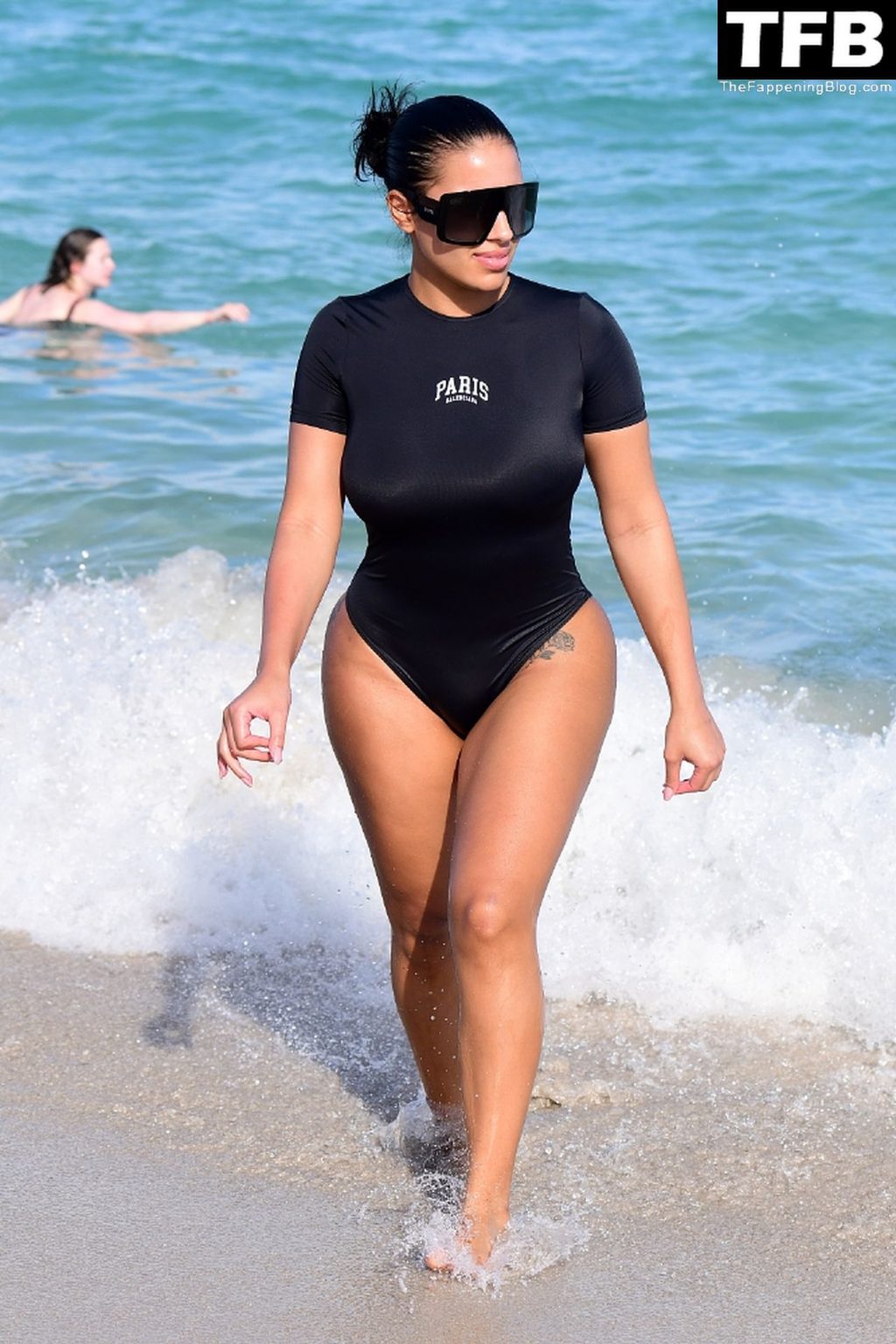 Chaney Jones Shows Off Her Curves on The Beach (24 Photos)